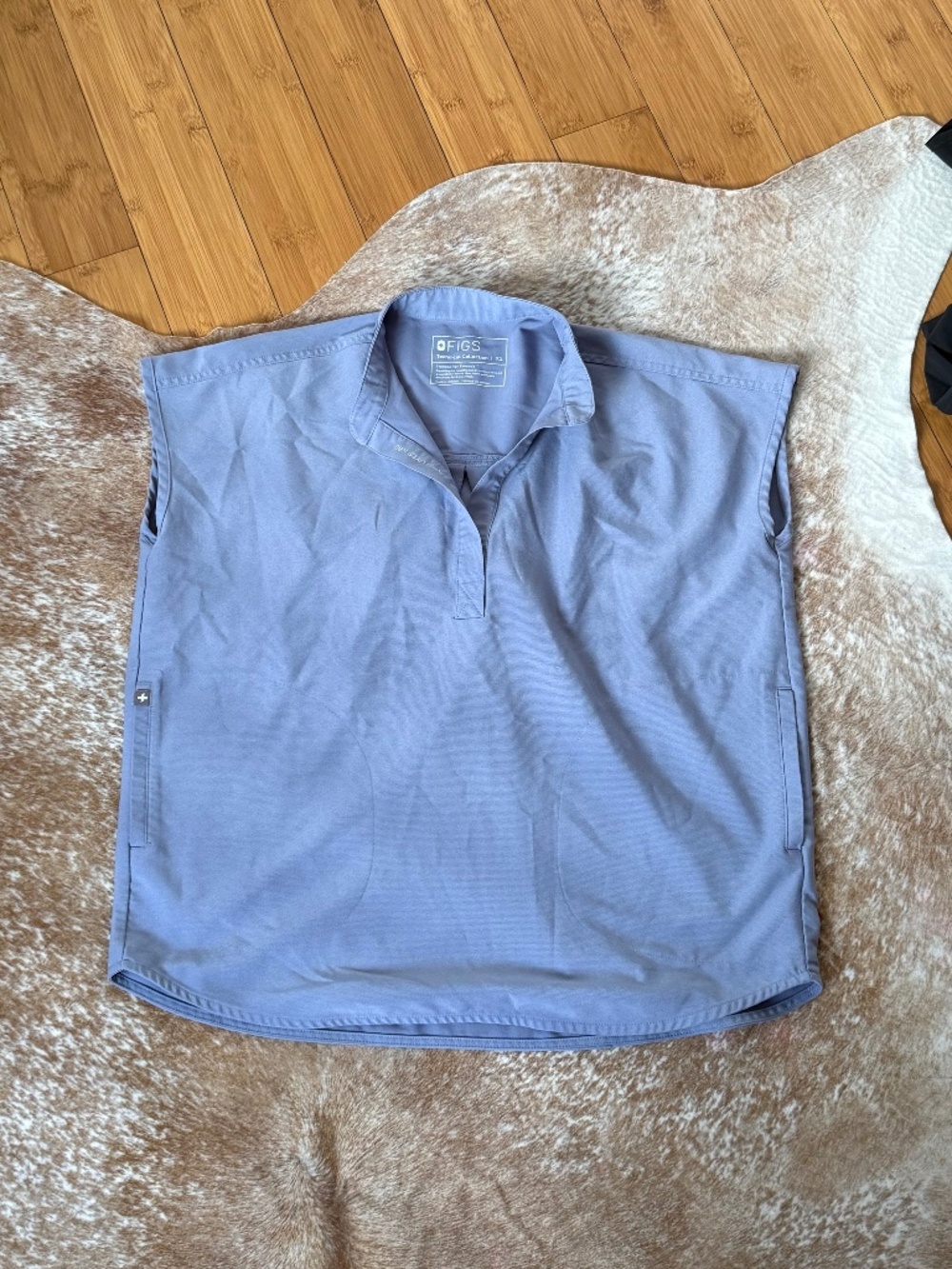 Figs Rafaela Top Vapor Blue